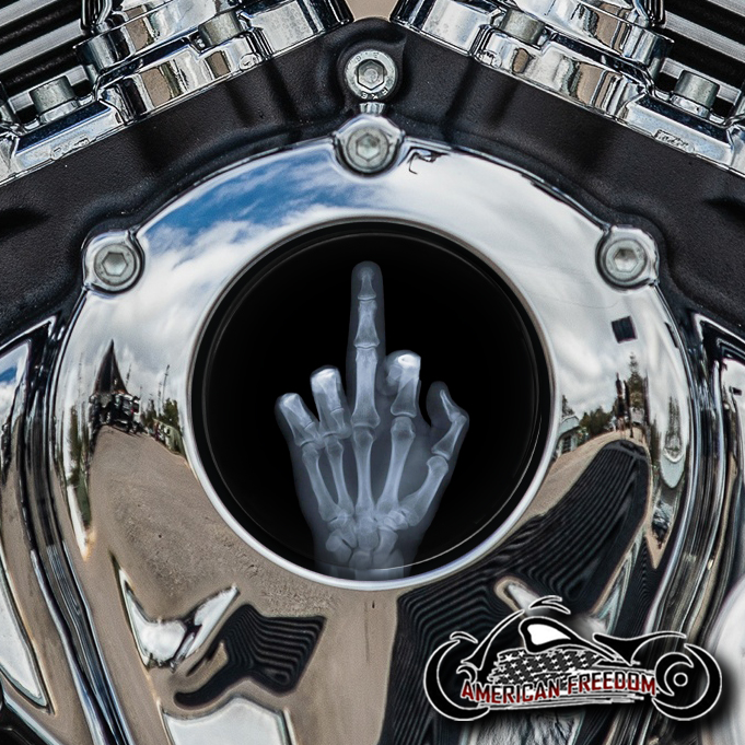 Indian Thunder Stroke Cam Insert - X-RAY Middle Finger